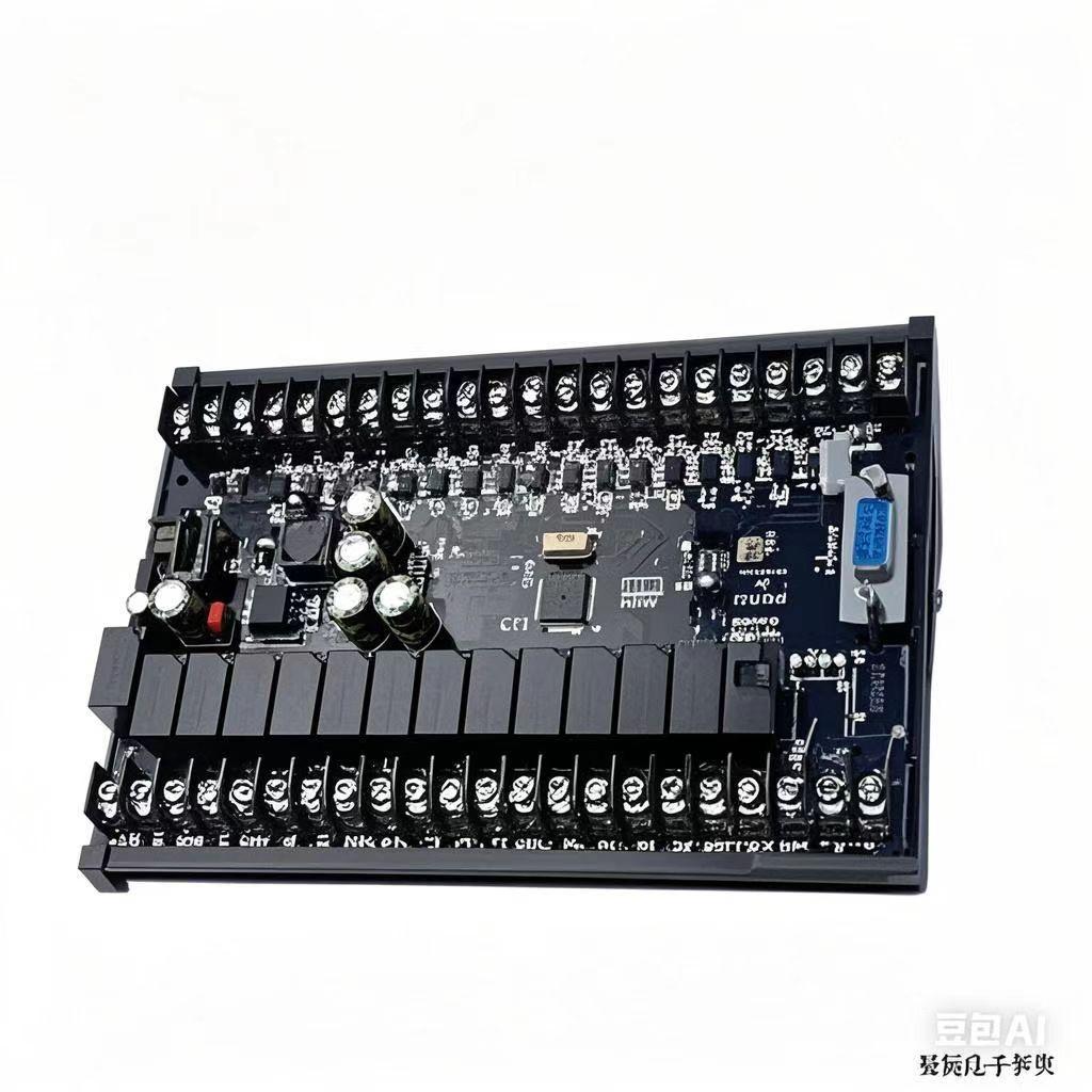 FX30MR Industrial PLC Controller with DIN Rail & Delay Function – Supports Mitsubishi GX Developer/Works2, Easy Programming