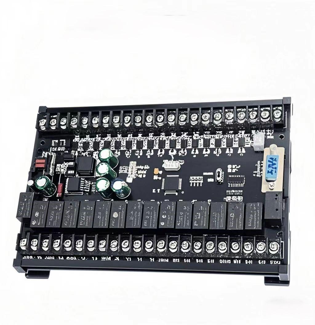FX32MR Industrial PLC Controller with DIN Rail & Built-in Delay - Designed for Mitsubishi GX Developer/Works2 Compatibility, Easy Programming