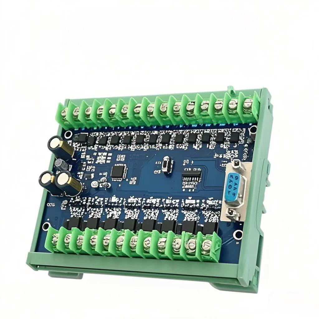 FX20MT PLC Controller, Rail-Mounted, Simple Delay Timer, 32-Bit CPU, Mitsubishi FX Series Compatible, GX Works2 Support