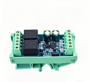 PLC 6MR PLC Controller, DIN Rail Mount, Built-in Delay, Compatible with Mitsubishi FX2N/1N, Easy Programming with GX Developer/GX Works2