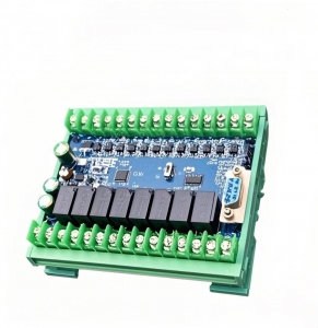 PLC 20MR Modular FX20MR PLC Controller with DIN Rail & Time Delay – Mitsubishi FX Series Ready, Streamlined Programming via GX Works2/GX Developer